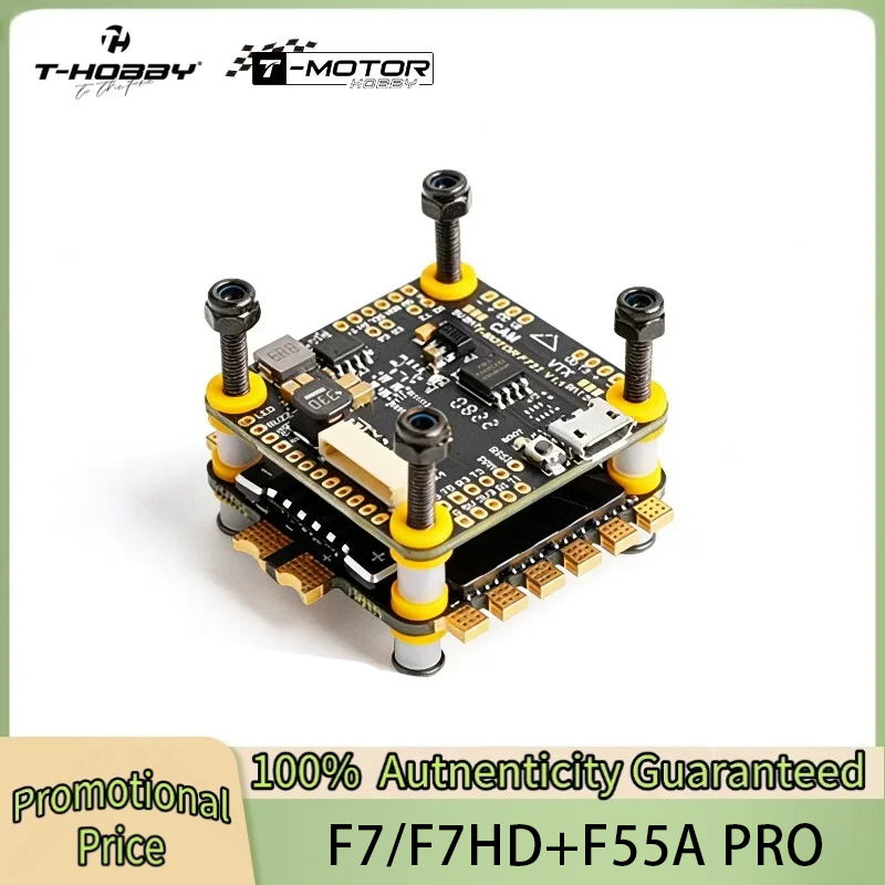 T-Motor F7 Pro Flight Controller - Полетный контроллер T-Hobby F7 HD Stack