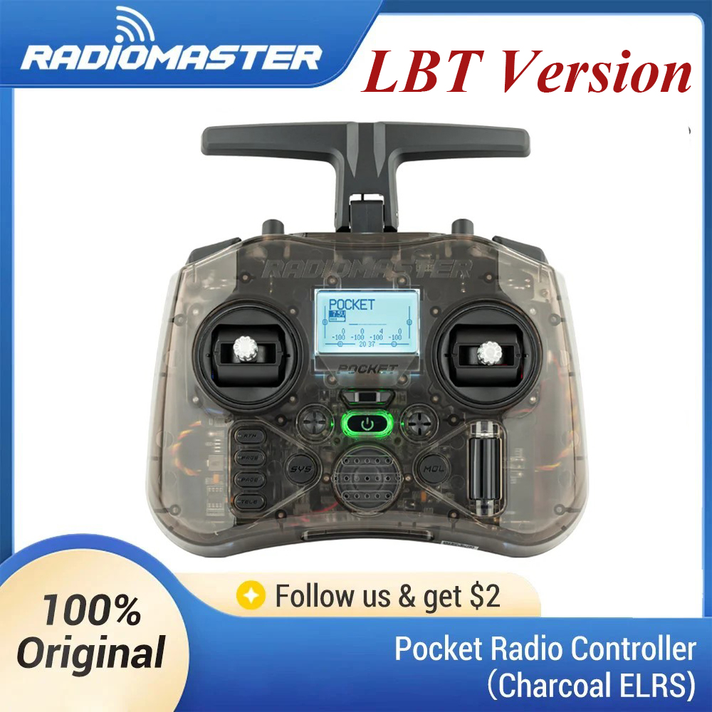 Radiomaster Pocket Elrs M2 - Карманный передатчик Radiomaster LBT для страны