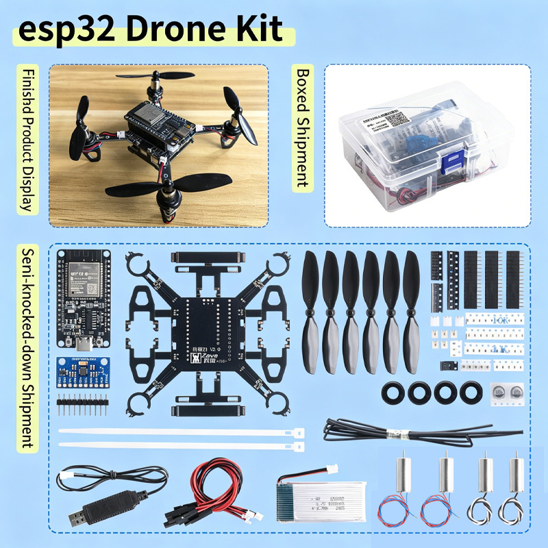 ESP-32 Мини-дрон с открытым ис – обзор и цена Speedybee F405 V4 Bls 55A Stack