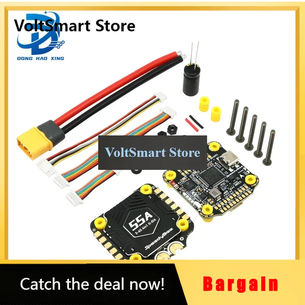 VoltS1pcs для Speedybee F405 V – обзор и цена Speedybee F405 V4 Bls 55A Stack